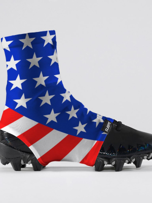 Usa American Flag Kids Spats / Cleat Covers