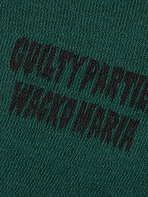 Wacko Maria Heavyweight Pullover Hooded Sweatshirt Type-3 - Green