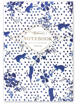 Indigo Kittens Jotter Supreme Notebook