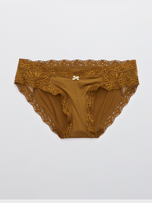 Aerie Garden Party Shine Bikini Underwear