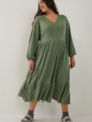 Arlo Tiered Midi Dress