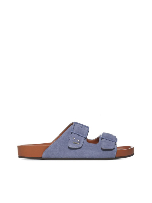 L'autre Chose Buckle Strap Sandals