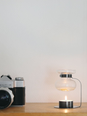 Aroma Oil Warmer - Black