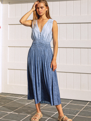 Gradient Midi Dress