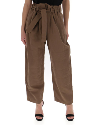 Lemaire Tie Belt Cropped Pants