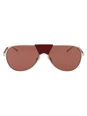 Salvatore Ferragamo Eyewear Aviator Sunglasses