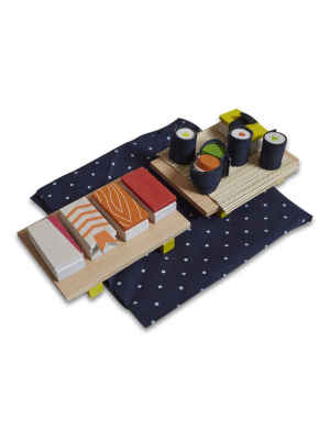 Wooden Sushi Set