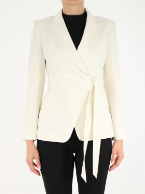 Max Mara Lorenza Tied Waist Blazer