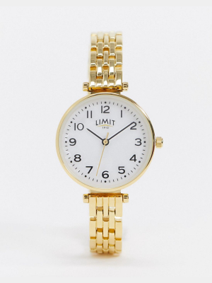 Limit Bracelet Watch In Gold