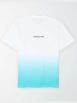 Ae Short-sleeve Dip-dye Graphic T-shirt