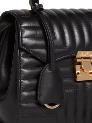 Madeline Mini Lady Leather Top Handle Bag
