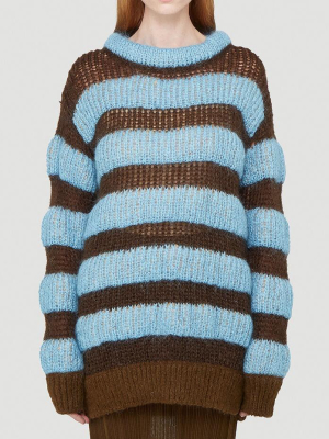 Moncler 1952 Striped Knit Sweater