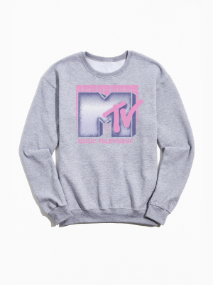 Mtv Music Television ‘80s Crew Neck Sweatshirt