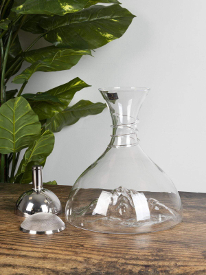 Iceberg Decanter With Aerator