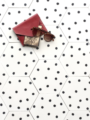 Grow House Grow Dotty Hex Cement Tile