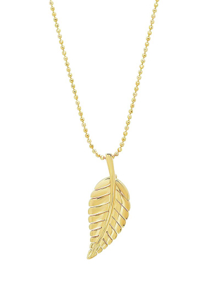 Leaf Necklace - Small