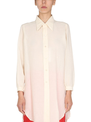 Maison Margiela Longline Tailored Shirt