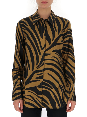 3.1 Phillip Lim Zebra Printed Shirt