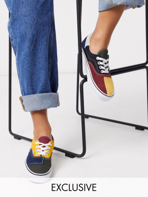 Vans Era Patchwork Sneakers In Multi Exclusive At Asos