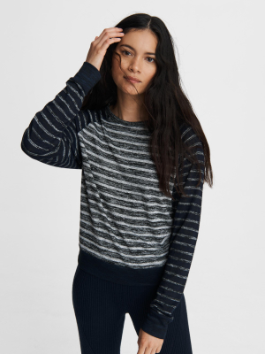 The Knit Striped Pullover