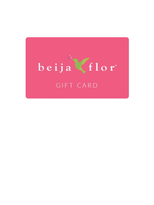 Beija-flor Gift Card