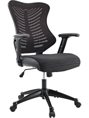 Carla Office Chair Black