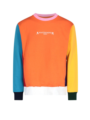 Mastermind World Color Block Crewneck Sweatshirt