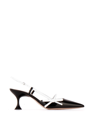 Miu Miu Bow Slingback Pumps