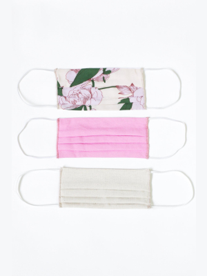 Reusable Face Masks Pack In Summer