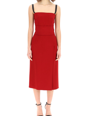 Dolce & Gabbana Cady Midi Dress