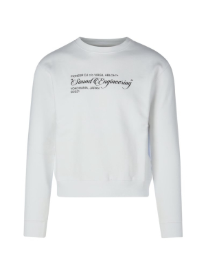 Off-white Sound Engineer Console Printed Sweatshirt