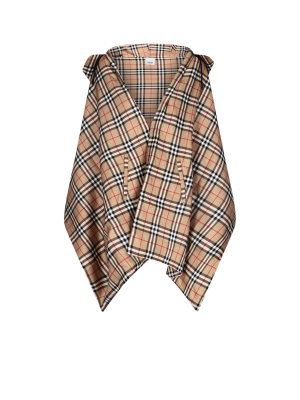 Burberry Vintage Check Cape