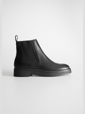 Leather Chelsea Boots