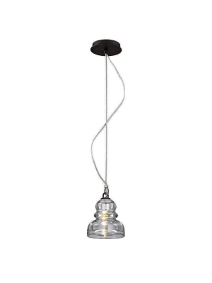 Menlo Park 1lt Pendant Mini Deep Bronze