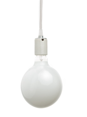 Xl Milkglass Globe Bulb