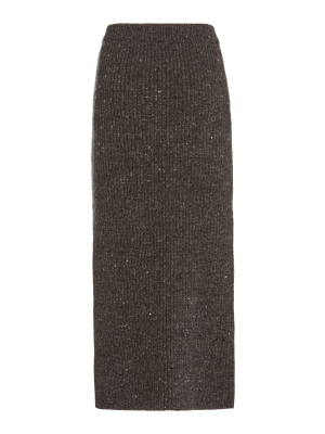 Tony Wool-cashmere Skirt