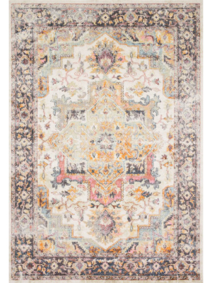 Loloi Clara Rug - Ivory/charcoal