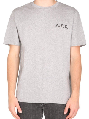 A.p.c. Logo Printed T-shirt