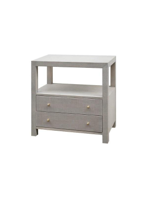 Hattie Side Table Grey