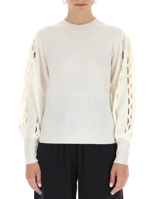 Chloé Puff-sleeved Knit Jumper