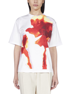 Sportmax Floral Print T-shirt