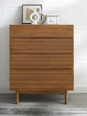 Ventura Four Drawer High Chest Dresser