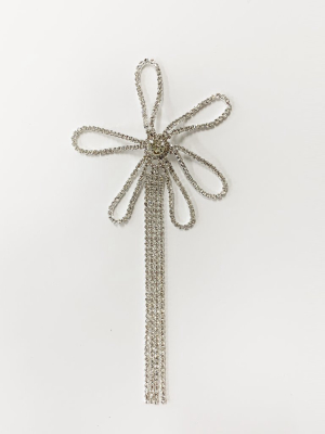 Single Flower Chain Pin