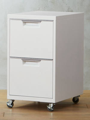 Tps White 2-drawer Filing Cabinet