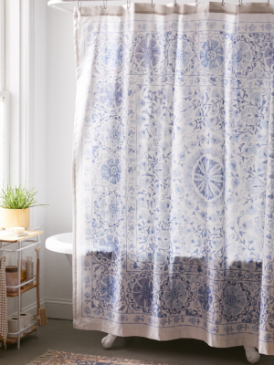 Leena Suzani Shower Curtain