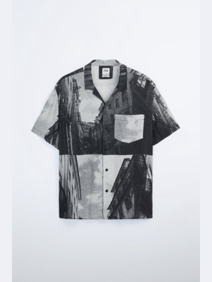 Building Print Shirt