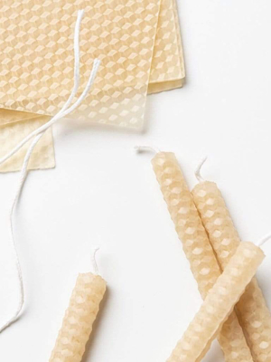 Beeswax Honeycomb Candle Kit