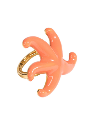 Coral Starfish Ring