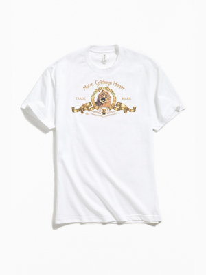 Mgm Roaring Lion Logo Tee