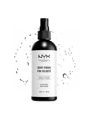 Nyx Pmu Longlasting Setting Spray Dewy Finish...